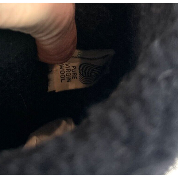 Sorell Womens Leather Faux Fur Lined Tall Boots Size 8 Wool Pull-On Warm Winter - Picture 12 of 12